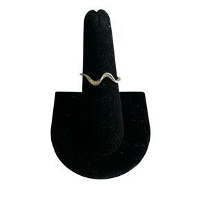 925 Sterling Silver “YOU’VE SURVIVED TOO MANY STORMS” Wave Ring